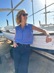 Blouse Soline rayures bleues (épuisée)