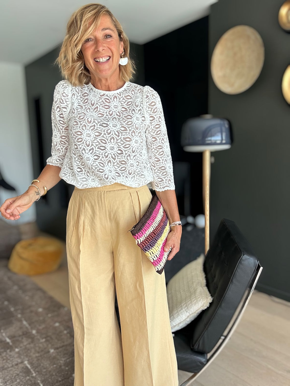 Blouse Ornella ivoire (disponible taille 0)
