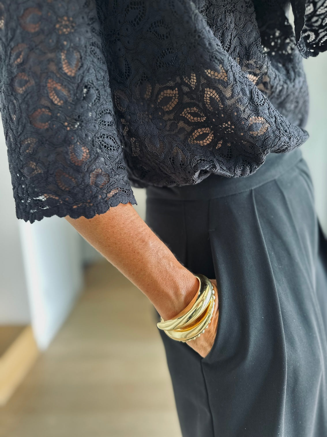 Blouse Ornella noire