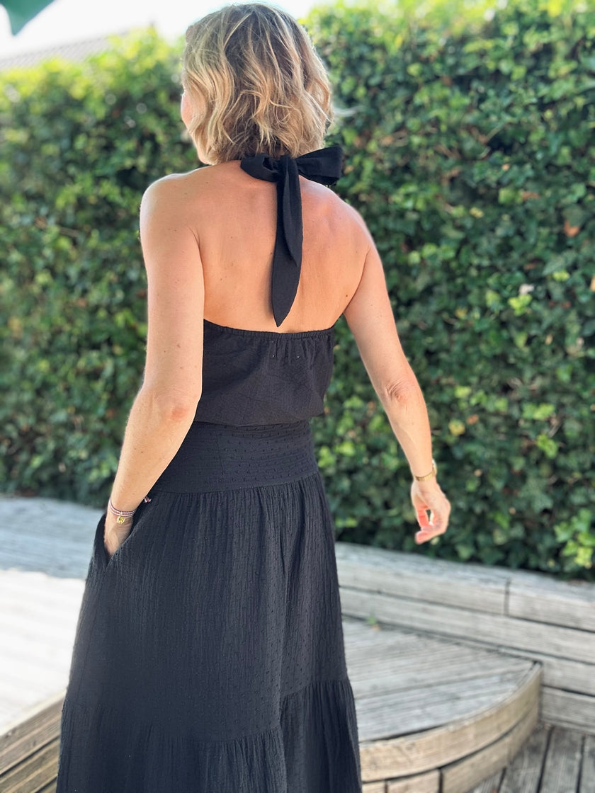 Top dos nu ROMY noir