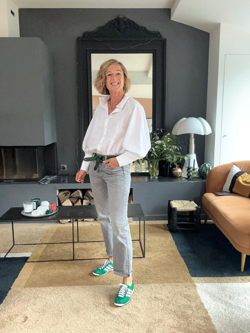 Blouse Constance blanc (épuisé)