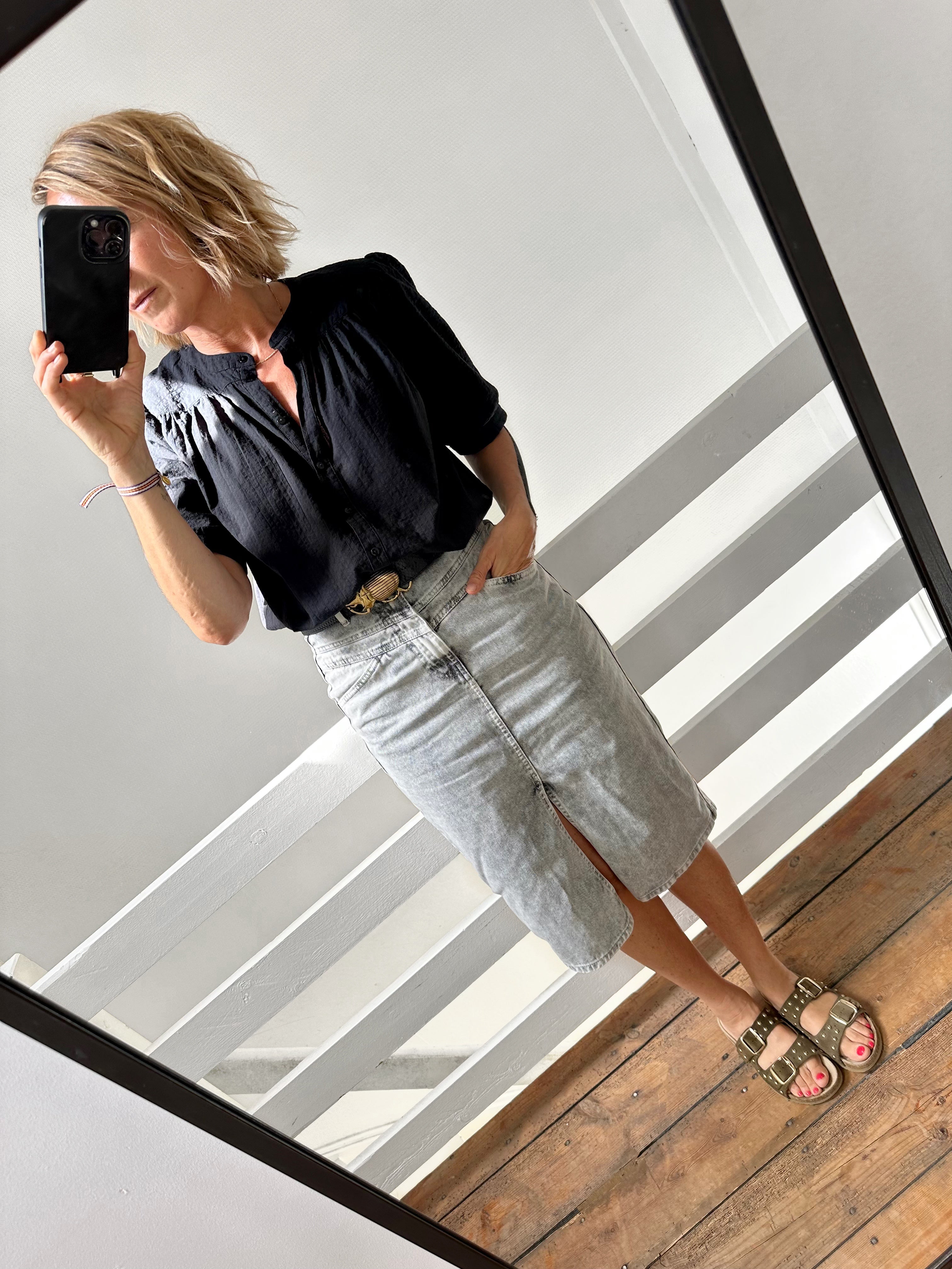 Blouse Ambrine noire
