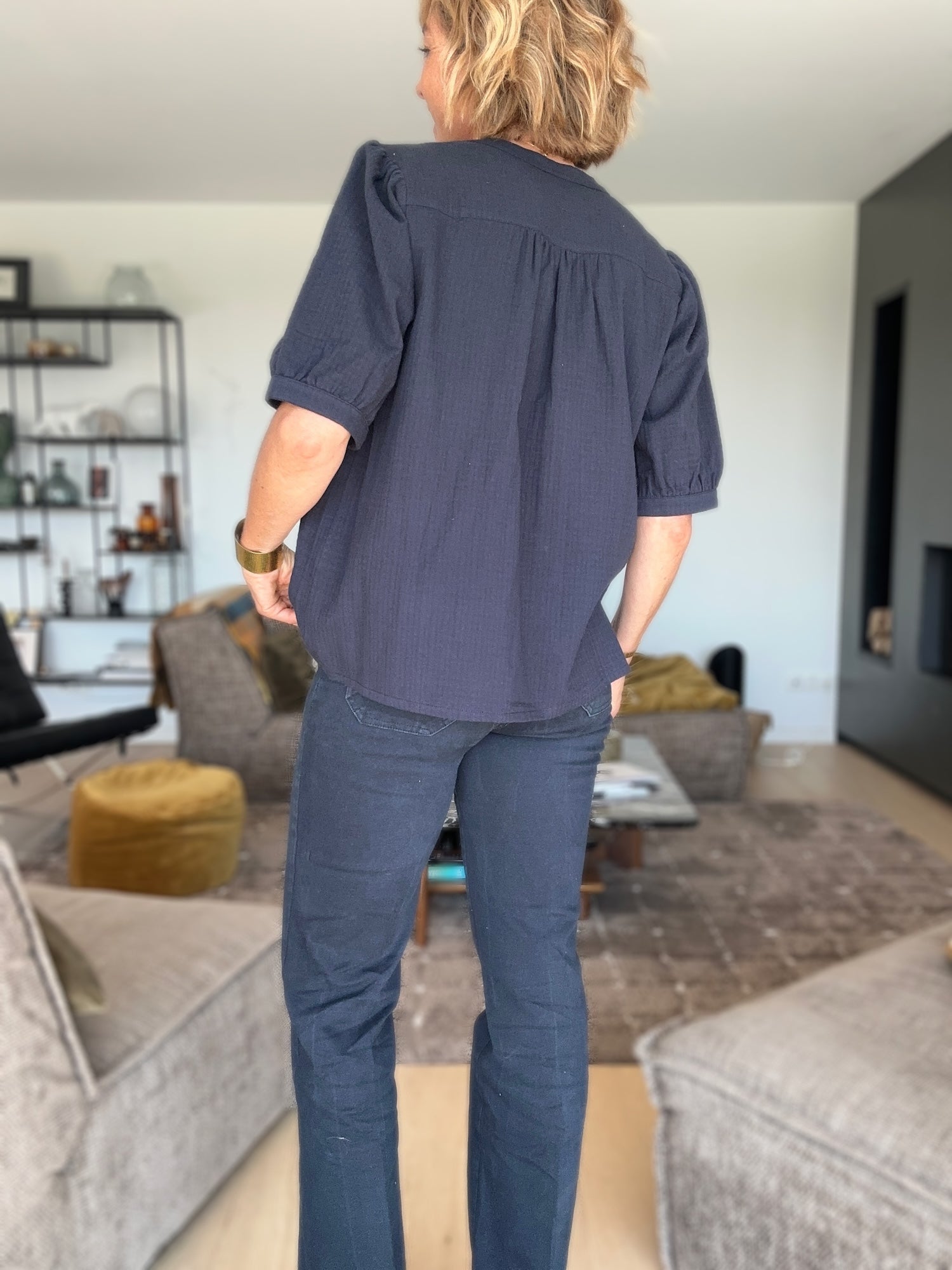 Blouse Ambrine marine