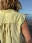 Blouse Soline jaune beurre