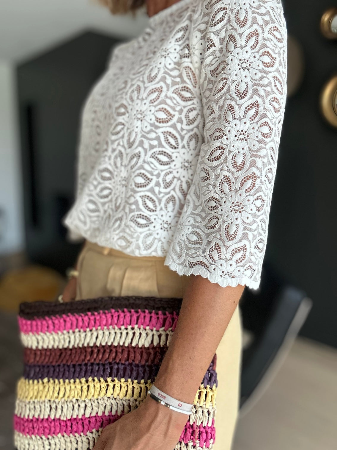 Blouse Ornella ivoire (disponible taille 0)