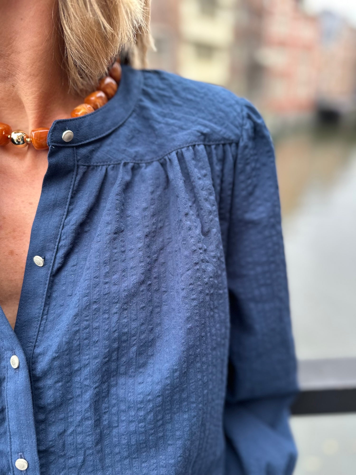 Blouse Ambrine marine