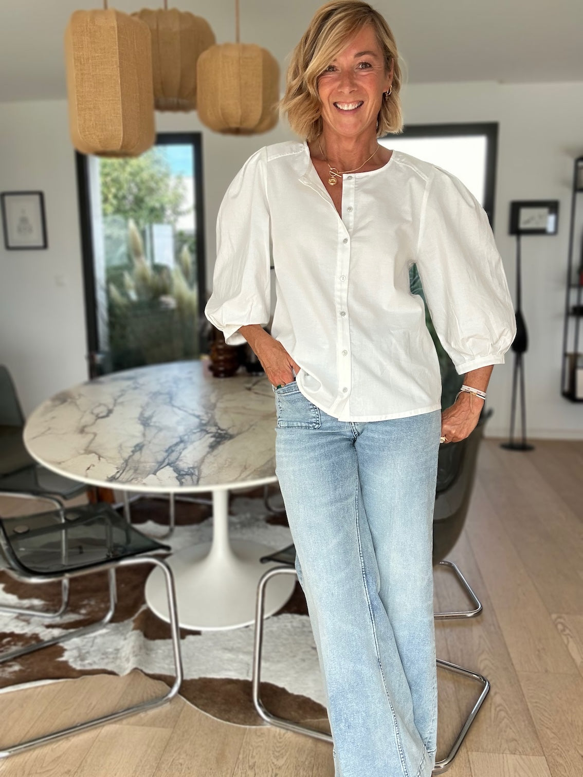 Blouse ELEN écru