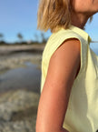 Blouse Soline jaune beurre