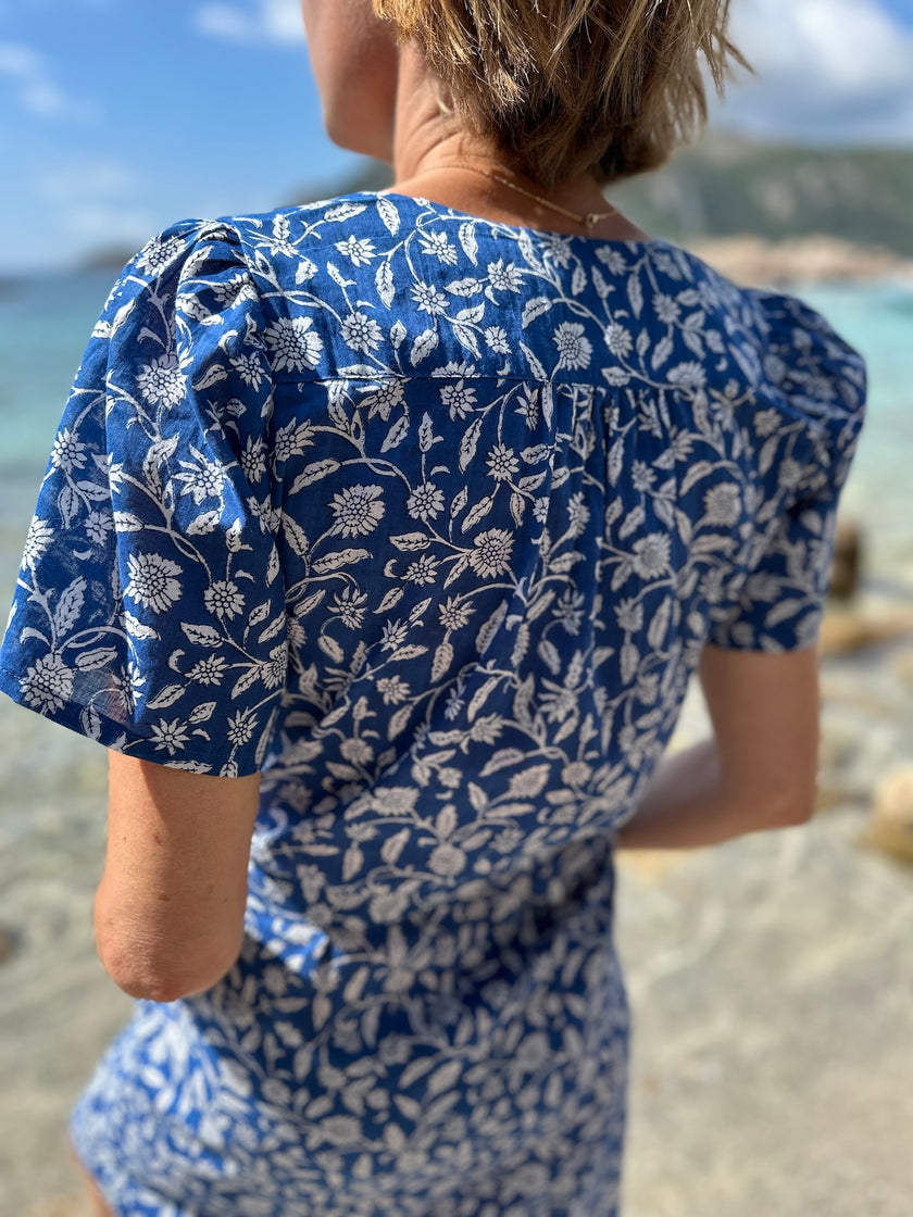 Robe CELIA bleu (disponible taille 0 et 3)