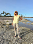 Blouse Soline jaune beurre
