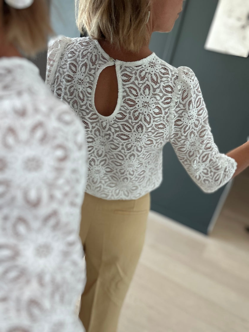 Blouse Ornella ivoire (disponible taille 0)