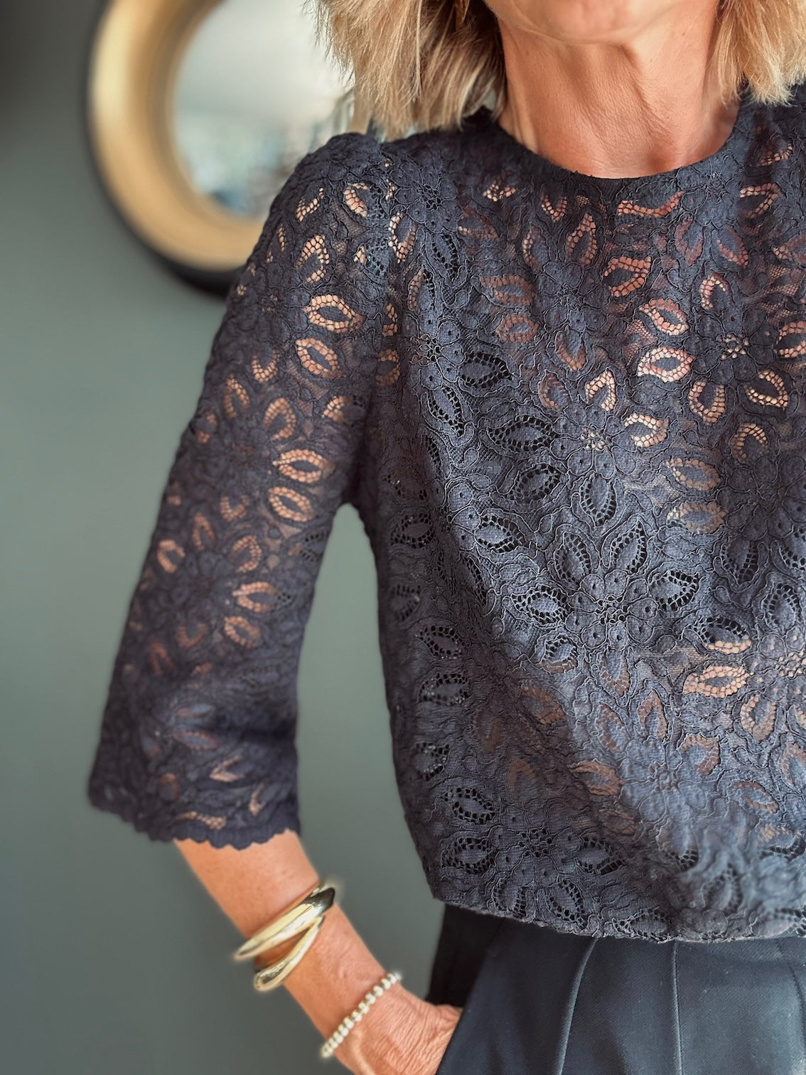 Blouse Ornella noire
