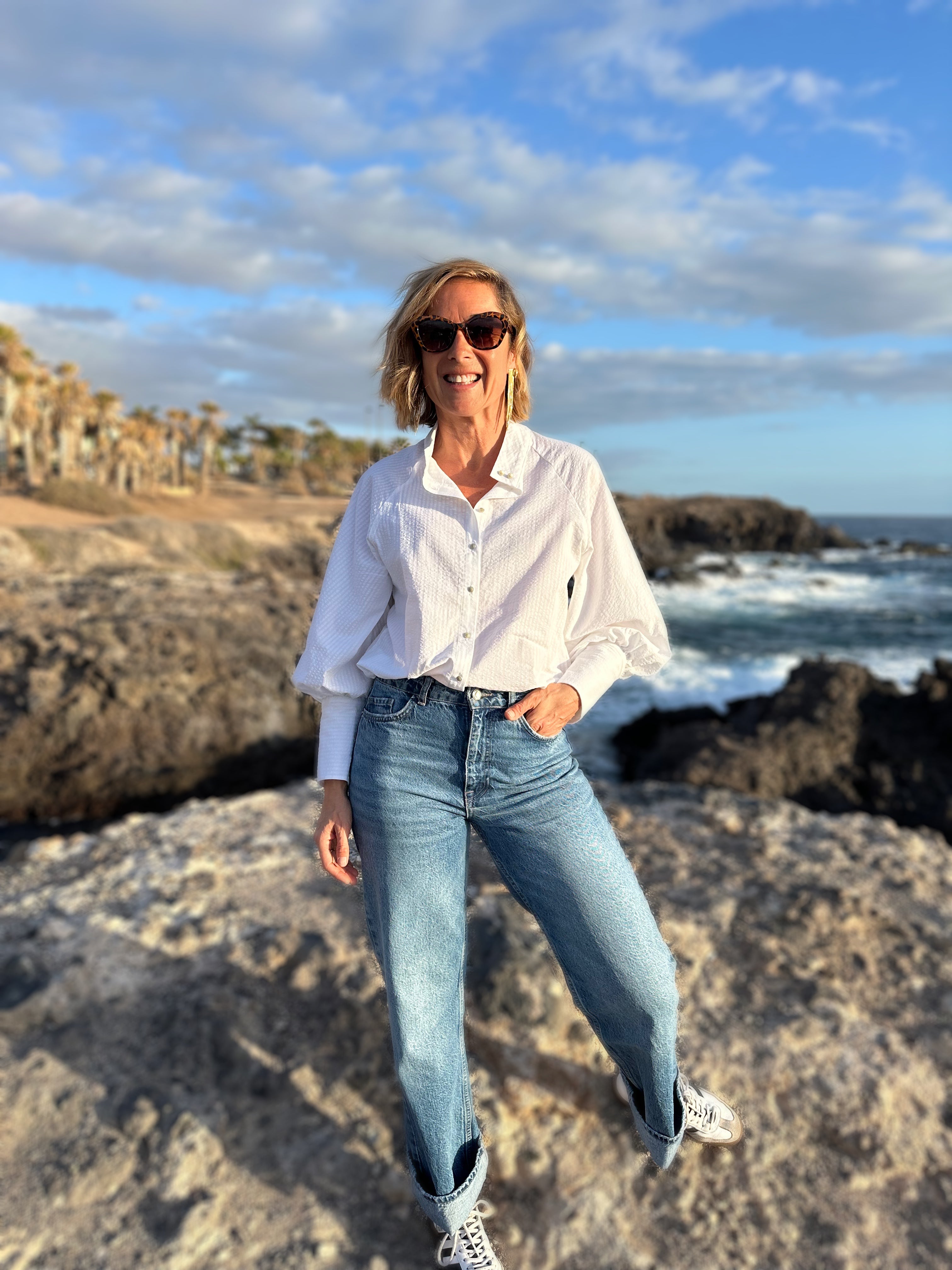 Blouse Constance blanc