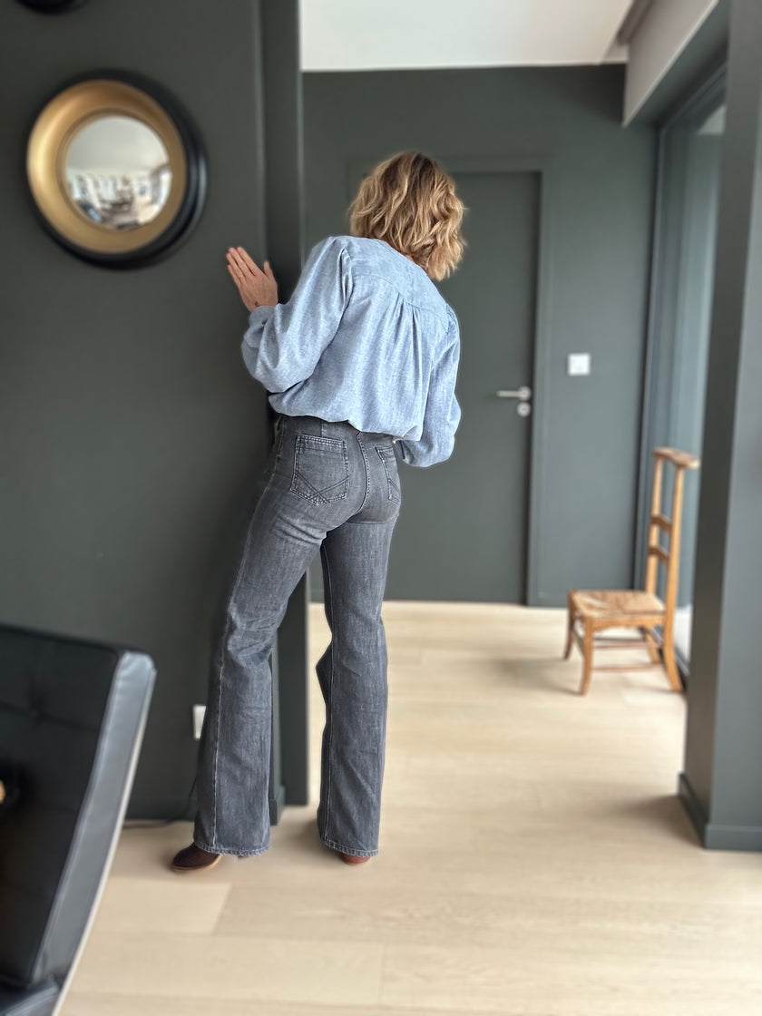 Blouse Ambrine bleu ciel (épuisée)